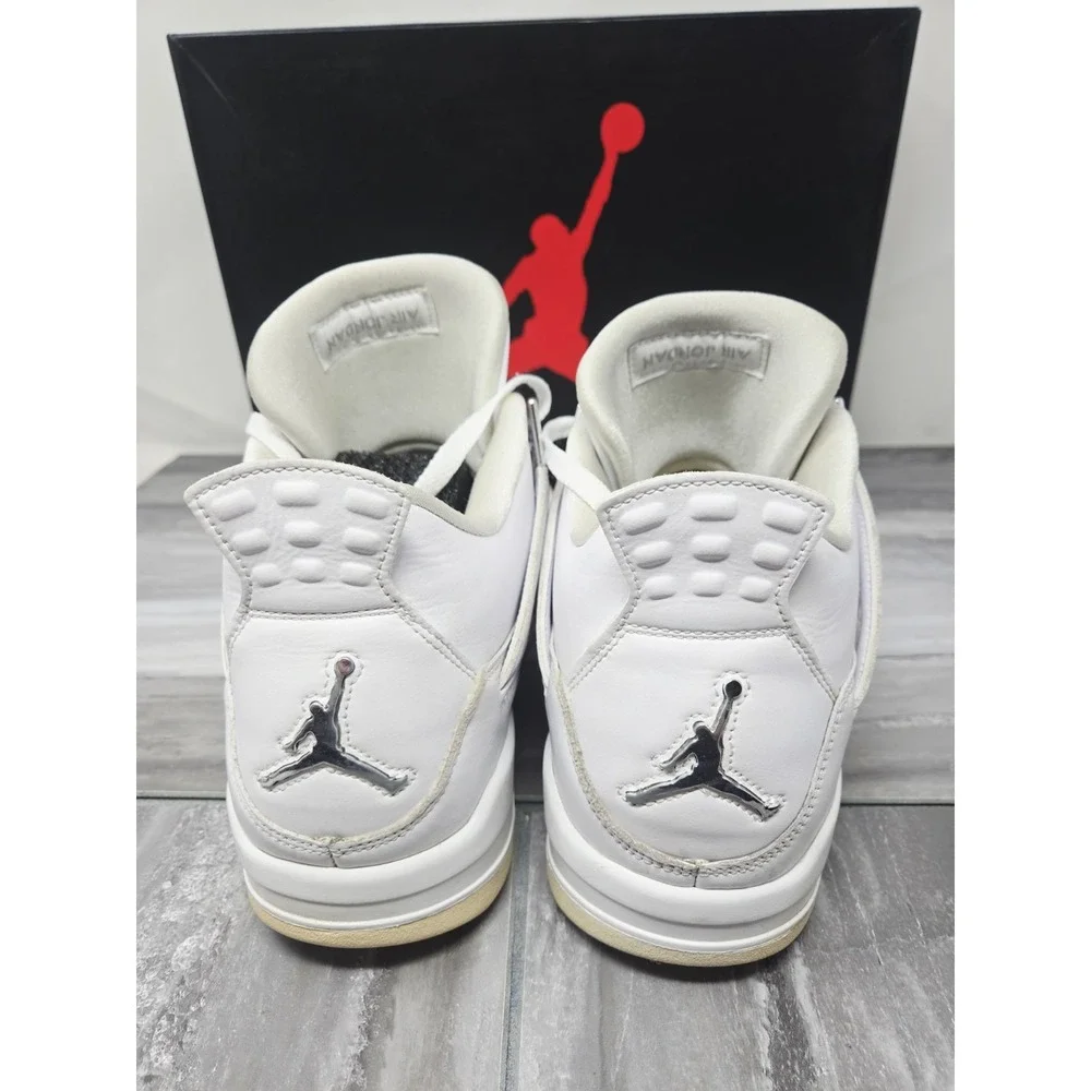 Air Jordan 4 Retro Mid Pure Money White‎ Size 13